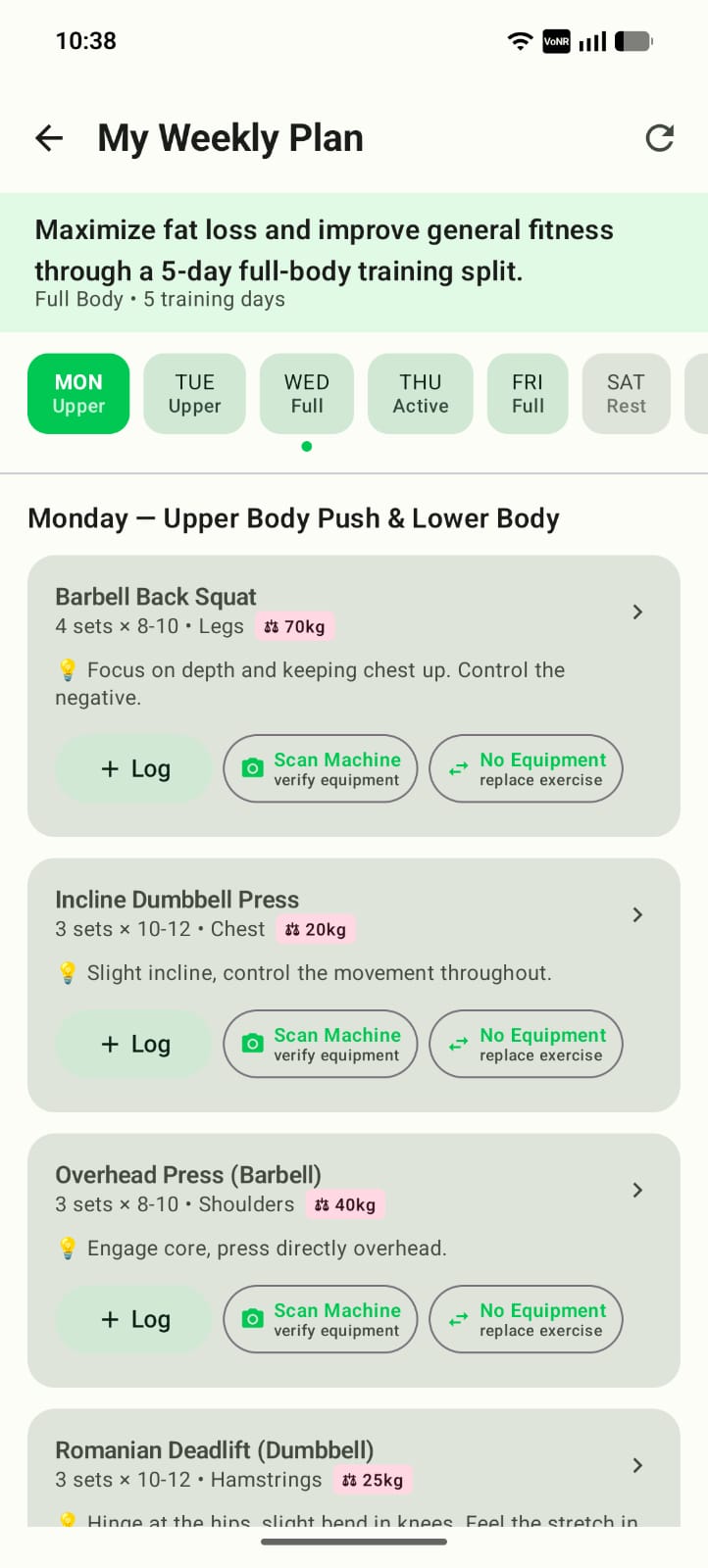 FitScan Screen 8
